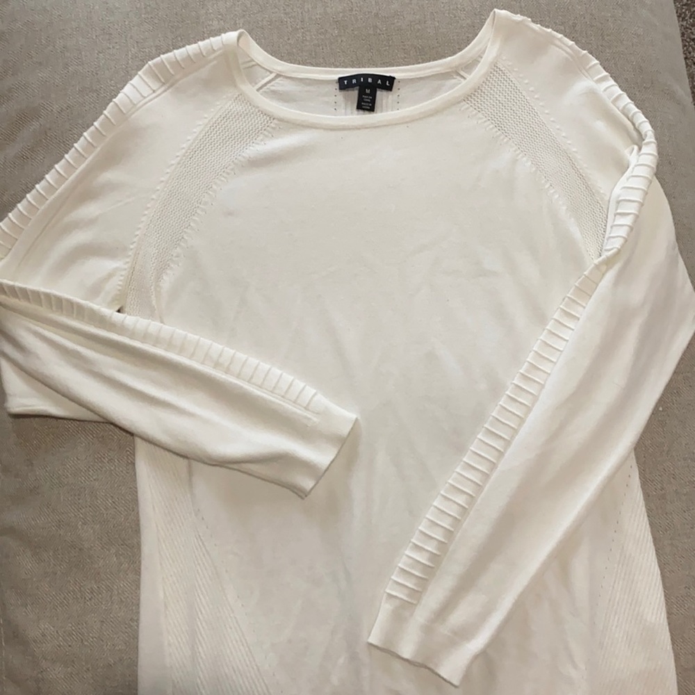 White sweater